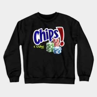 Cousin Vito's Casino CHIPS! Logo shirt Crewneck Sweatshirt